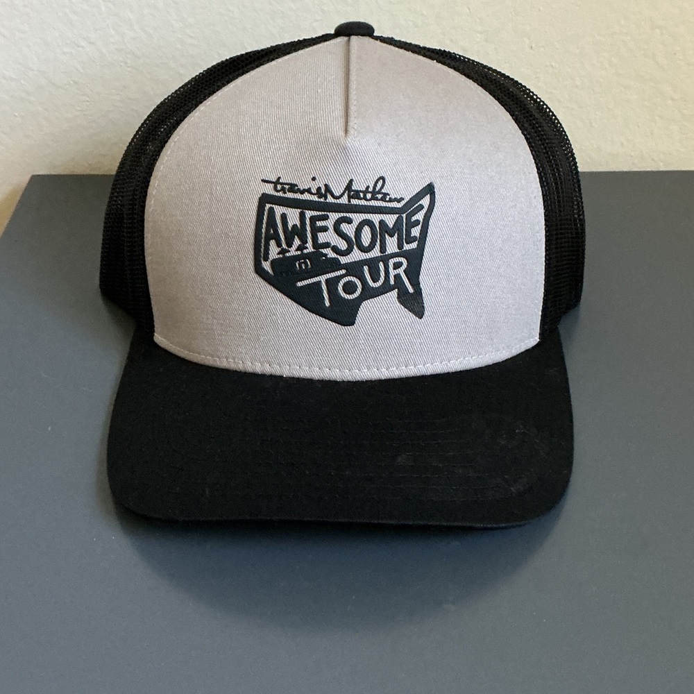 Travis Mathew Black and Gray Hat